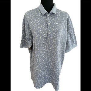 Bobby Jones golf polo shirt, 100% cotton, made in Italy, size L